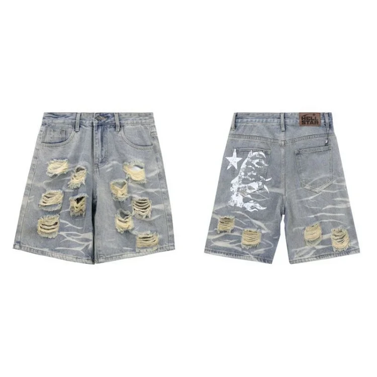HellStar Denim Shorts (Style 1)